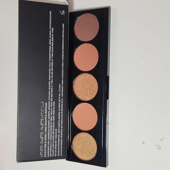 Laritzy Cosmetics 5 pan eyeshadow Artistry palette “Burnt” - Picture 2 of 5